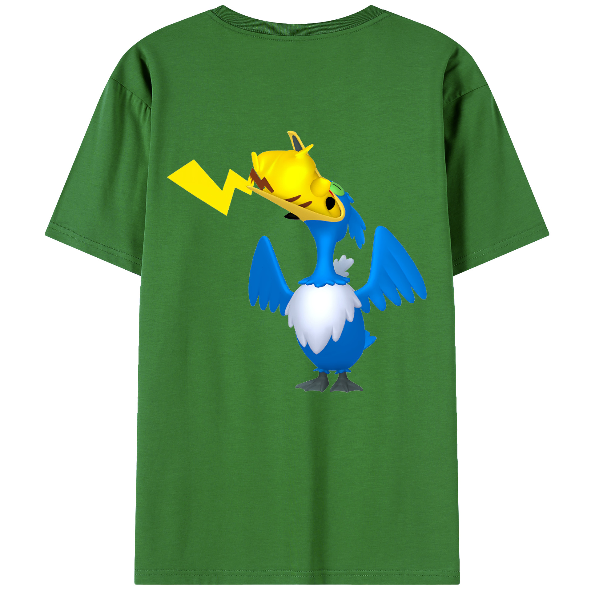 （画像用） ポケットモンスター Pokémon レディース半袖Tシャツ(バックプリント)